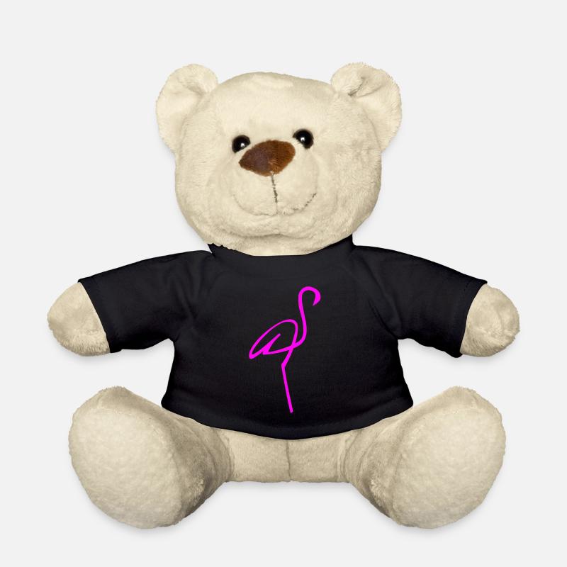 Flamingo - Teddy - Schwarz