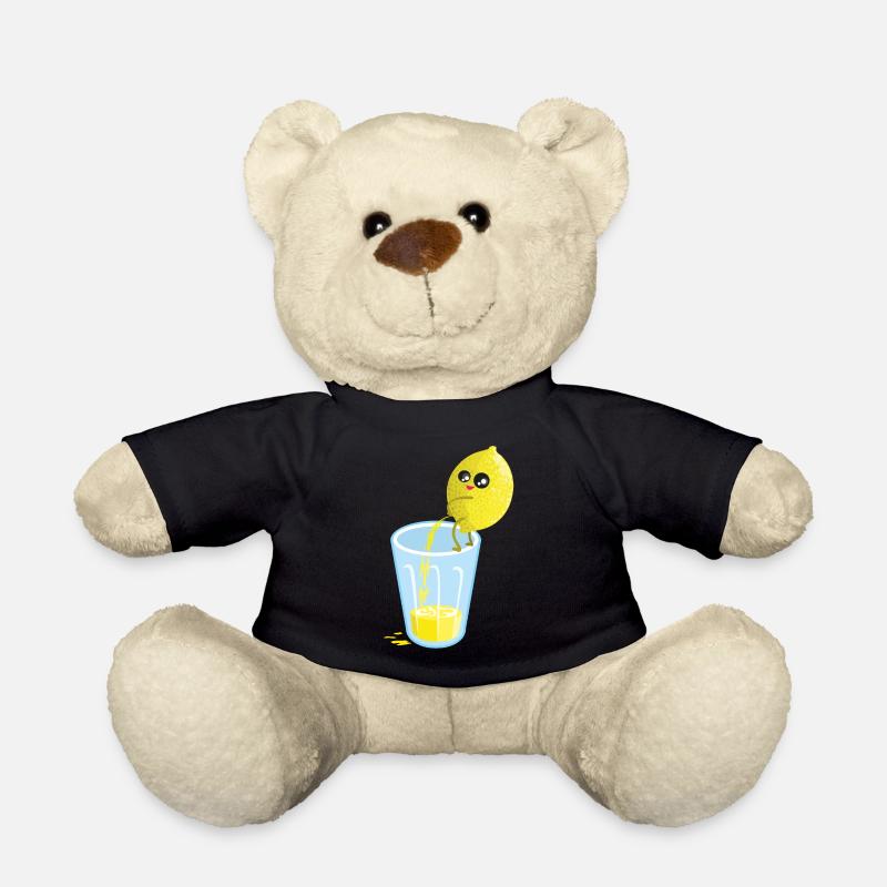 Lemon pees lemonade - Teddy Bear - black
