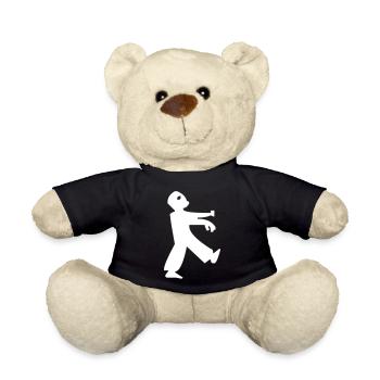 Zombie - Teddy - Schwarz - Vorne