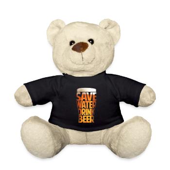 Bier - Teddy - Schwarz - Vorne