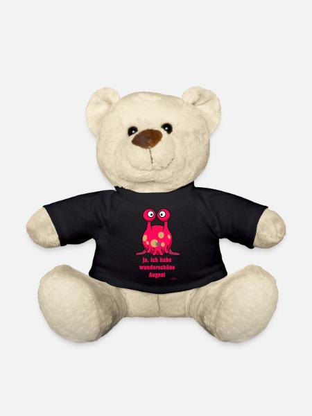 Wunderschöne Augen - Teddy - Schwarz