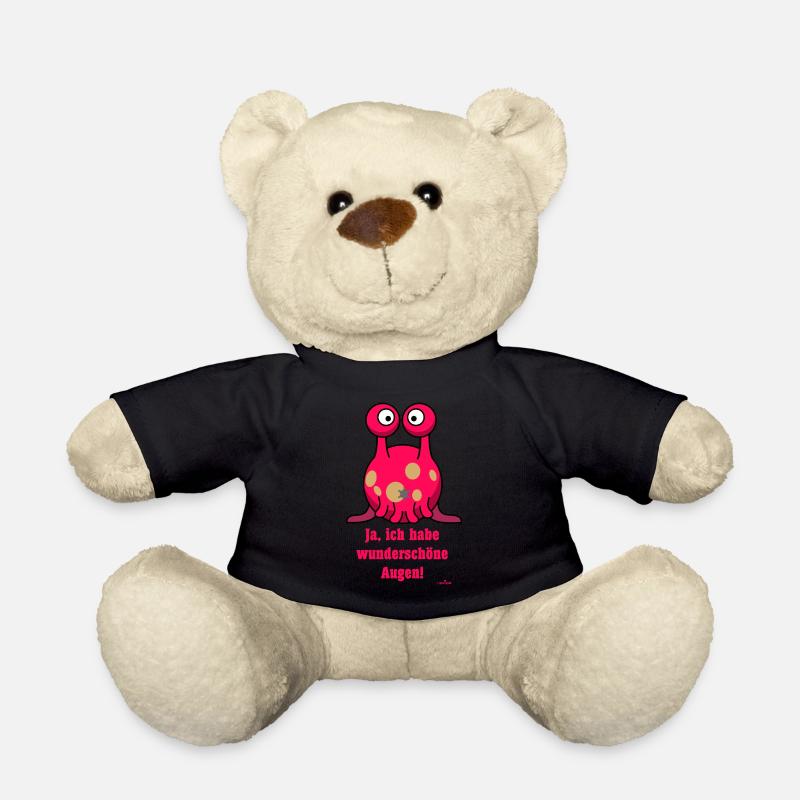 Wunderschöne Augen - Teddy - Schwarz