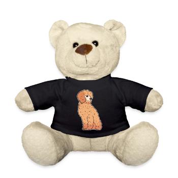 Poodle - Teddy Bear - black - Front