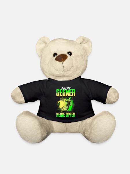 Suche Gegner Keine Opfer Basketball - Teddy - Schwarz