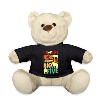Juste ici pour les Big Five - Nounours - noir - Devant