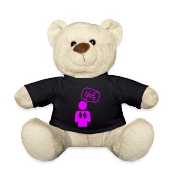 Nope - Teddy - Schwarz - Vorne