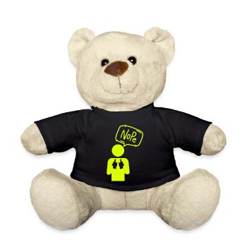 Nope - Teddy - Schwarz - Vorne