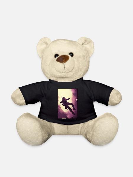Technologie de science-fiction Astronaut Future - Nounours - noir