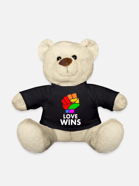 Love wins - Teddy - Schwarz