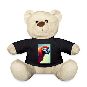 Perroquet Perroquet Oiseau Oiseaux Ara Faune - Nounours - noir - Devant