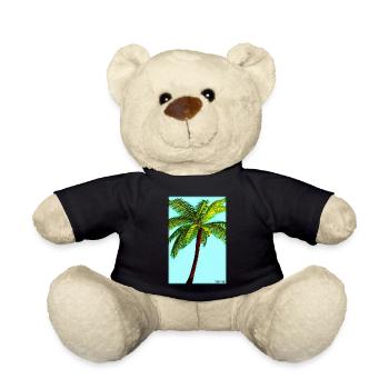 Palm Beach Holiday Summer Sun Sea Travel Holidays - Nounours - noir - Devant