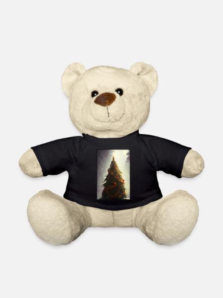 Weinachten Weihnachtsbaum weihnachtlich Winter - Teddy - Schwarz