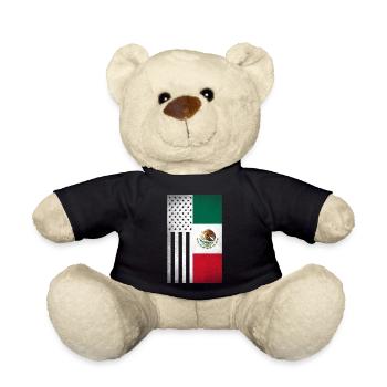 Mexiko Design für stolze mexikanische Amerikaner - Teddy - Schwarz - Vorne