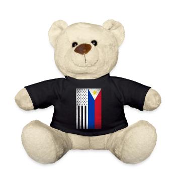 Philippinen Design für philippinische Amerikaner - Teddy - Schwarz - Vorne