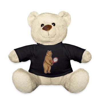 Raquette Tenni Bear Tennis Tenni - Nounours - noir - Devant
