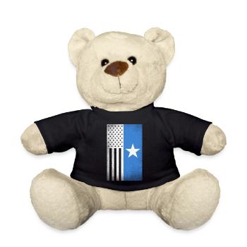 Somalia Design für stolze somalische Amerikaner - Teddy - Schwarz - Vorne