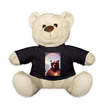 Bear Sunglasses Wildlife Forest Animals Wilderness - Teddy Bear - black - Front