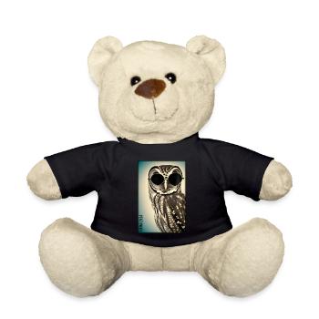 Owl Sunglasses Wildlife Bird Forest Animal Forest - Teddy Bear - black - Front