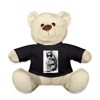 Squirrel Sunglasses Wildlife Forest Animal Forest - Teddy Bear - black - Front