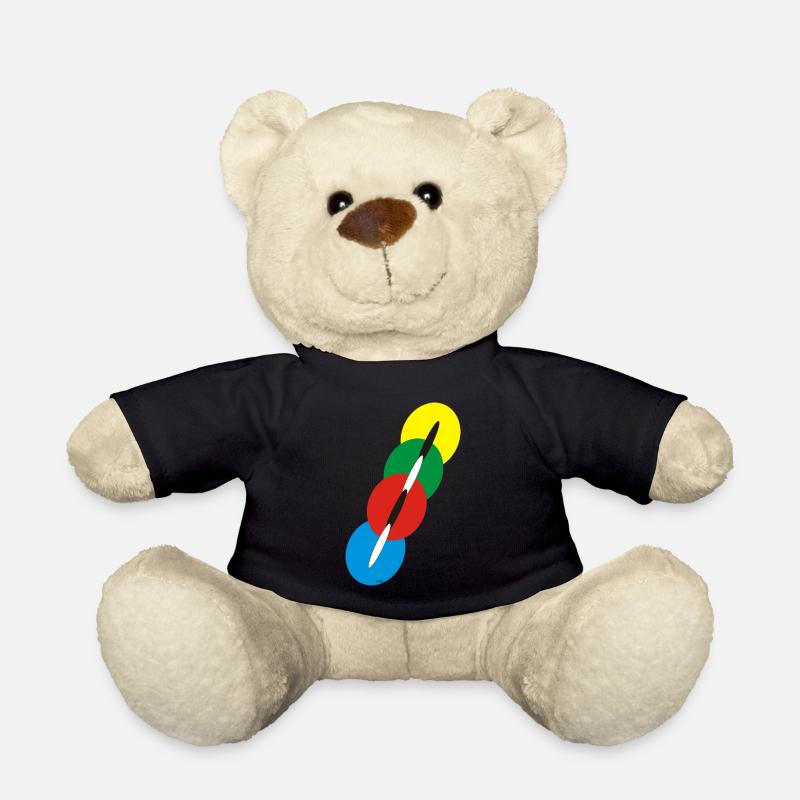 Kanal 1 groß - Teddy - Schwarz