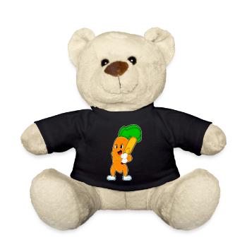 Karotte Cricket Cricketschläger - Teddy - Schwarz - Vorne