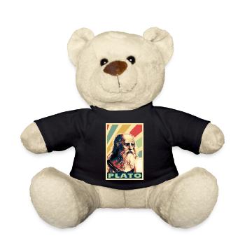 Platon Vintage Farben - Teddy - Schwarz - Vorne
