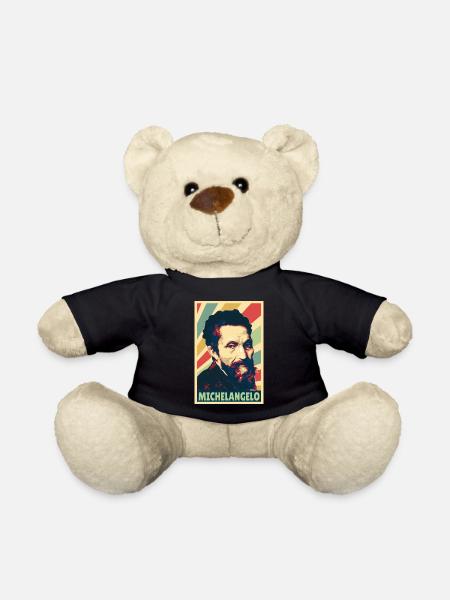Michelangelo Vintage Farben - Teddy - Schwarz