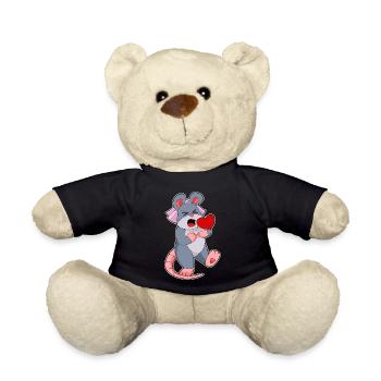 Mariage Mouse Bride Veil - Nounours - noir - Devant
