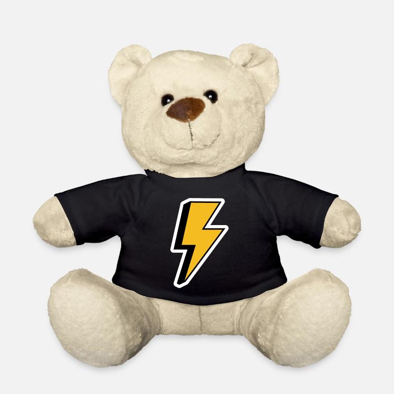 Retro-Blitz - Teddy - Schwarz