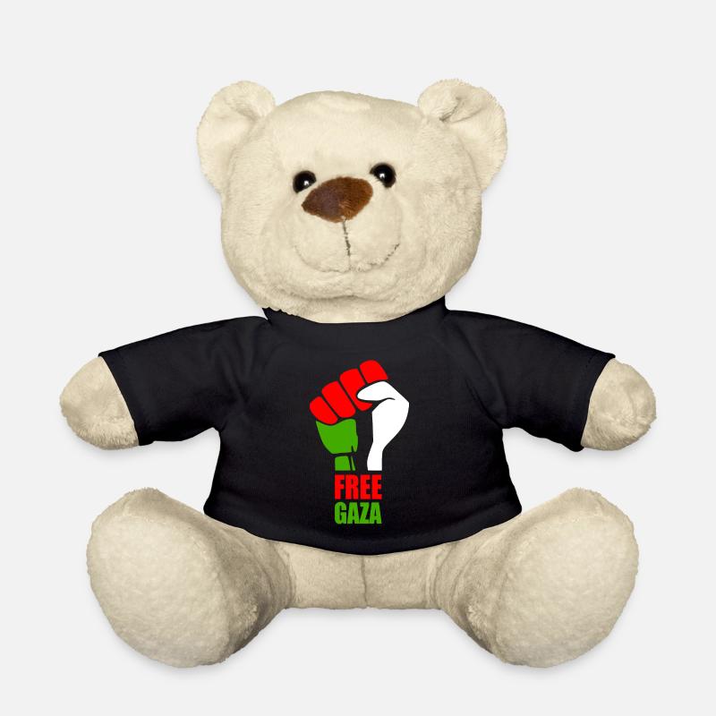Save gaza - Nounours - noir