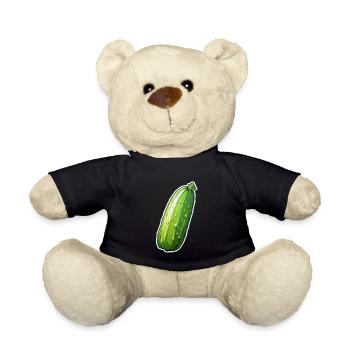 Farmer's cucumber - Teddy Bear - black - Front