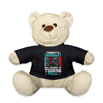 House Feiern Hardstyle Auflegen - Teddy - Schwarz - Vorne