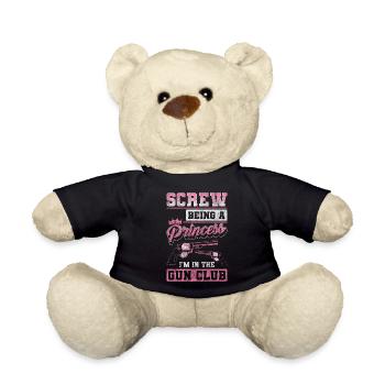 Gun Club Shooting Club - Teddy Bear - black - Front