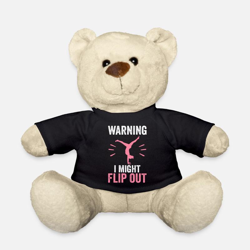Warning I Might Flip Out - Nounours - noir