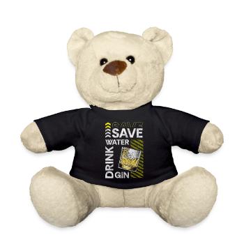 Drinks crash - Teddy Bear - black - Front