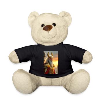Heimdall is the vigilant guardian of the Bifröst - Teddy Bear - black - Front