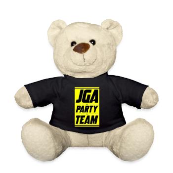 Jga Party Team Junggeselle - Teddy - Schwarz - Vorne