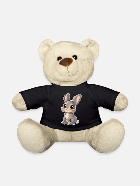 Hase - Teddy - Schwarz