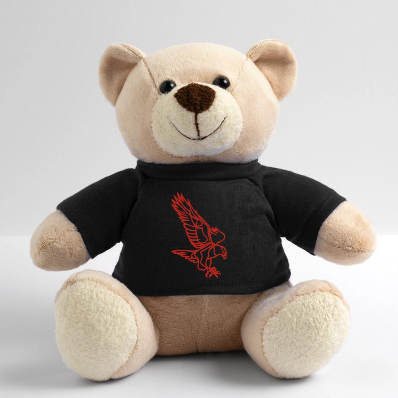 Red eagle in flight Teddy Bear