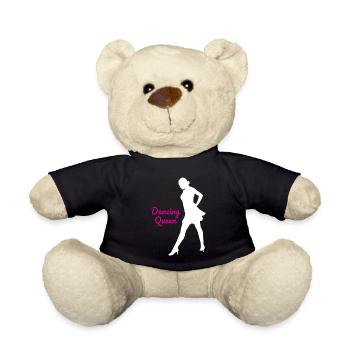 Dancing Tournament Dance Society Dance Latin Dance - Teddy Bear - black - Front