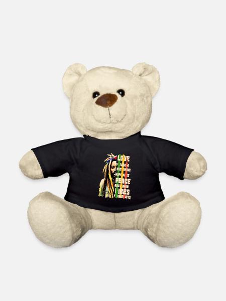 Rastaman jah rastafari - Teddy - Schwarz