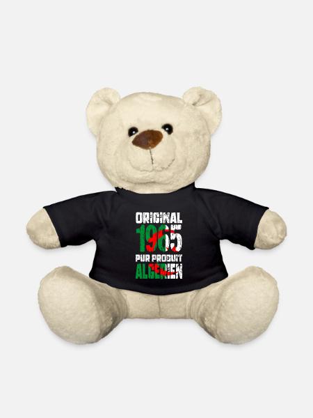 Anniversaire 60 ans - Original - 1965 - Algérien - Nounours - noir