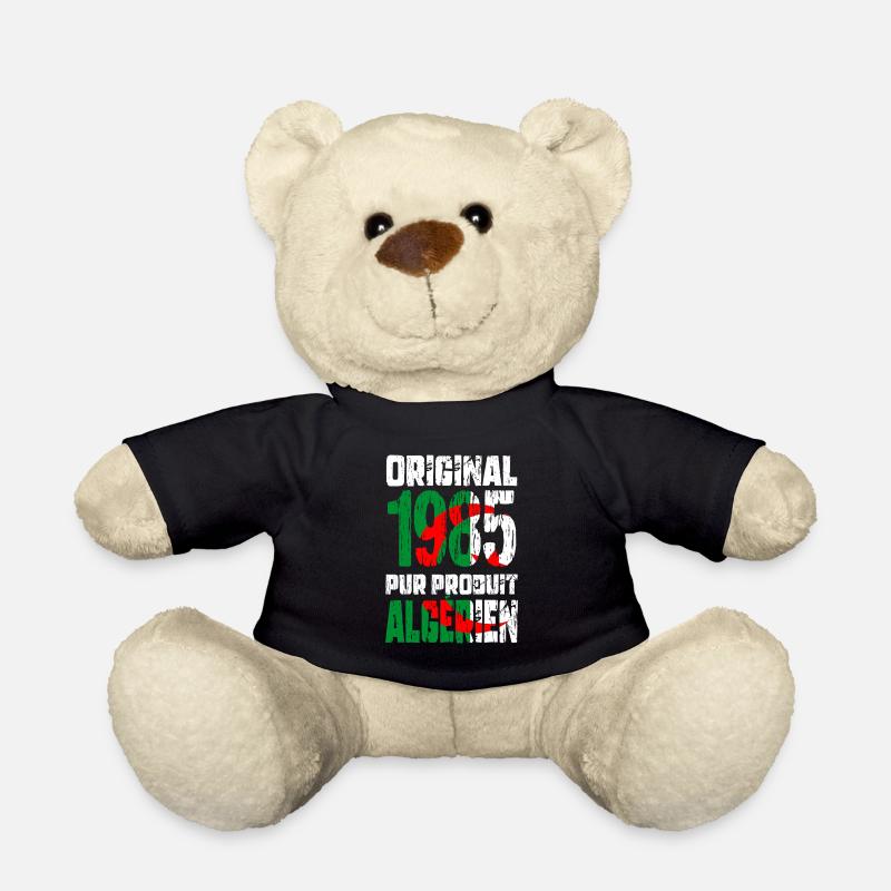 Anniversaire 40 ans - Original - 1985 - Algérien - Nounours - noir