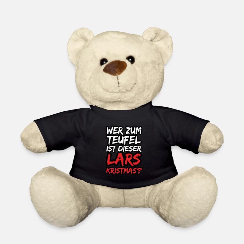 Lars Kristmas - Teddy - Schwarz