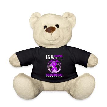 Sarkoidose Schwester - Teddy - Schwarz - Vorne