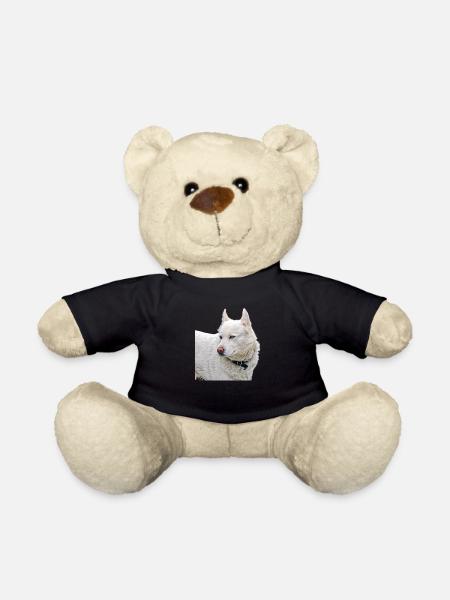 White Husky - Teddy - Schwarz