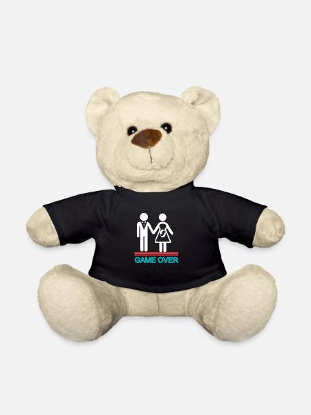Game Over - Teddy Bear - black