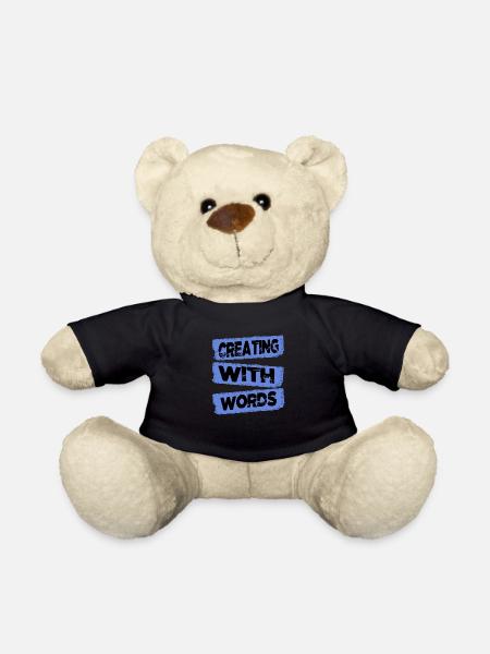 writing tips birthday present authorship - Teddy - Schwarz