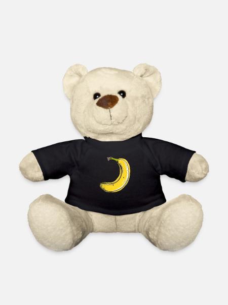 Banane - Teddy - Schwarz