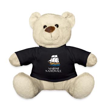 Marine Nationale - Nounours - noir - Devant